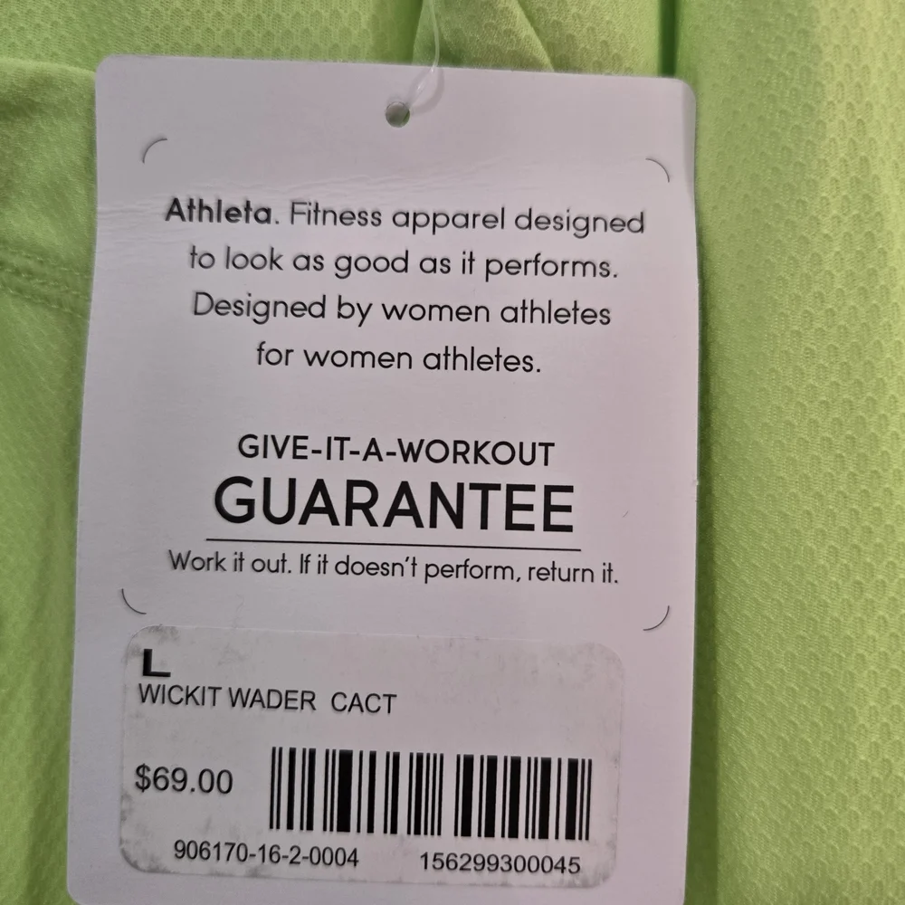 NWT Green Athleta Swim Cover Up Size Large - Picture 5 of 8